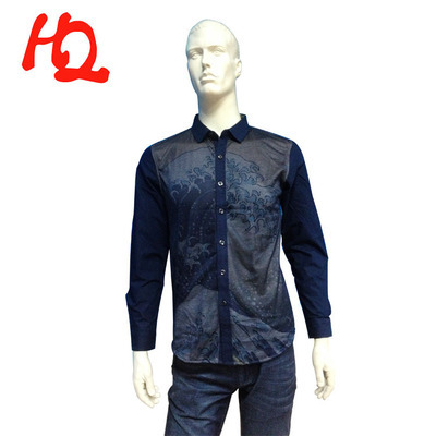 高檔熱銷男式長袖襯衫 佛山亨衢服飾的阿里好貨源